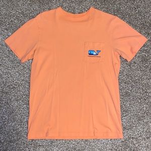 Orange Vineyard Vines Tee